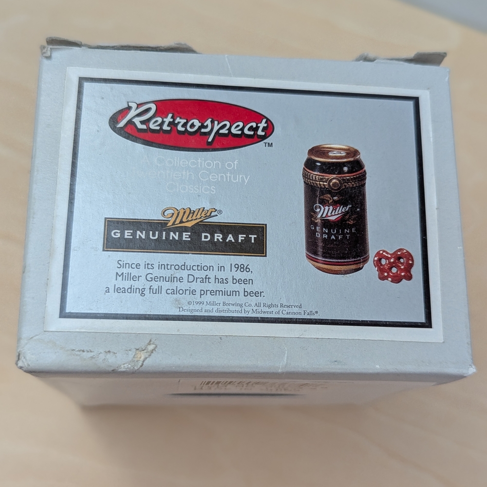 Miller Genuine Draft Collectible Box